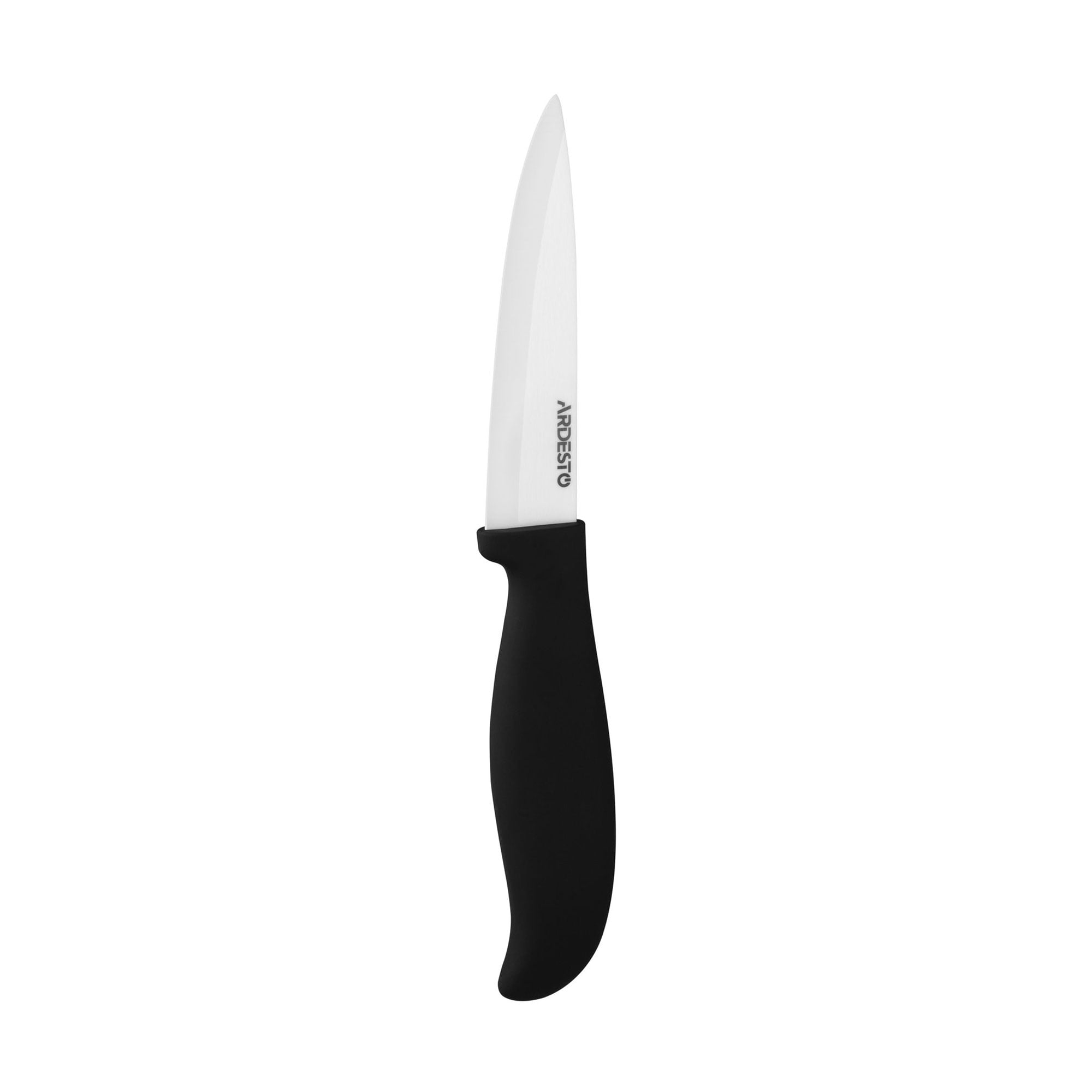 Ніж універсальний Ardesto Fresh керамічний, чорний, 9.7 см (AR2120CB)